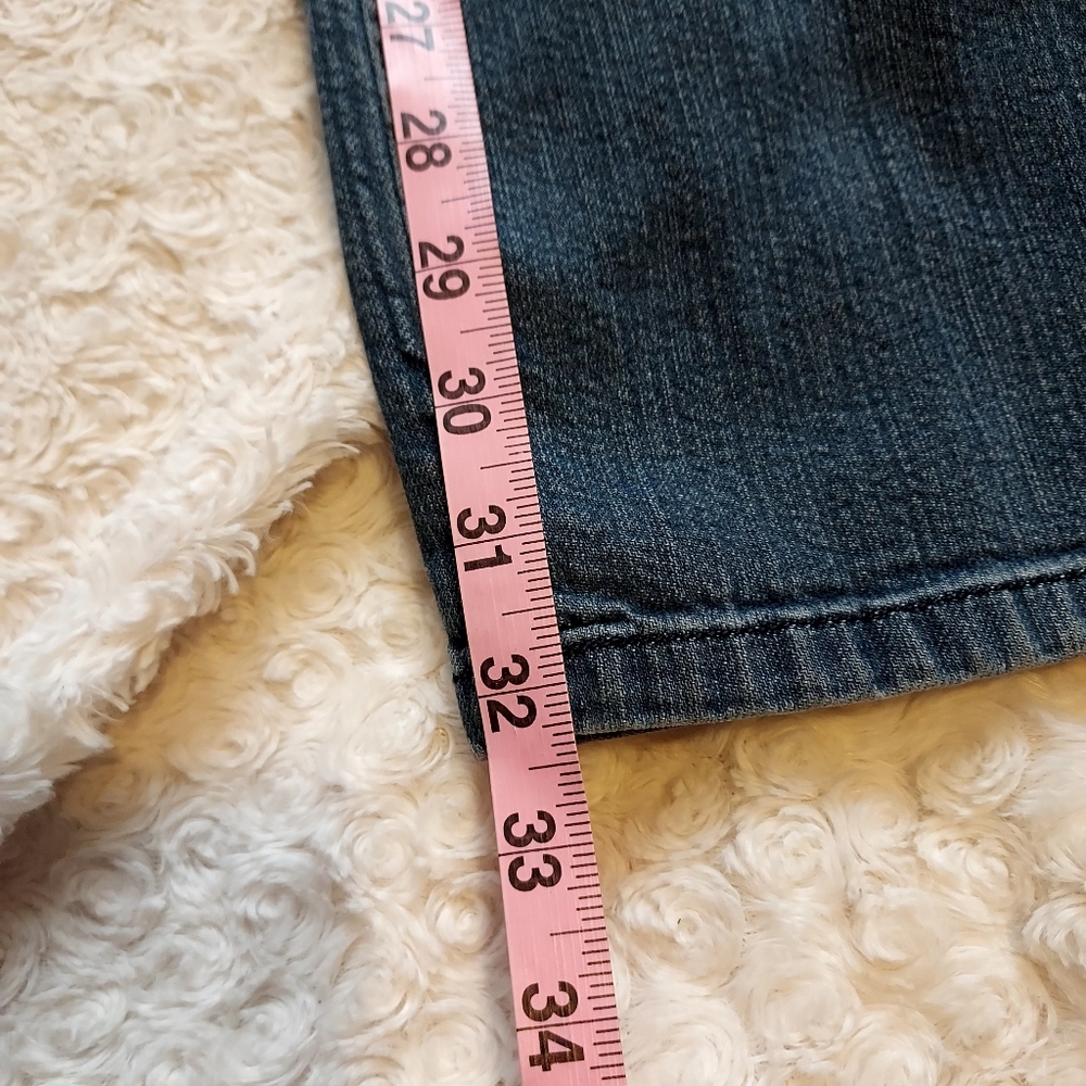 Avenue Denim Wide Leg Blue jeans 16 Tall Relaxed Fit Comfy Western Ranch - Picture 9 of 9